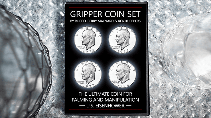 Gripper Coin (Set/U.S. Eisenhower) by Rocco Silano - Trick Gripper Coin (Set/U.S. Eisenhower) by Rocco Silano - Trick