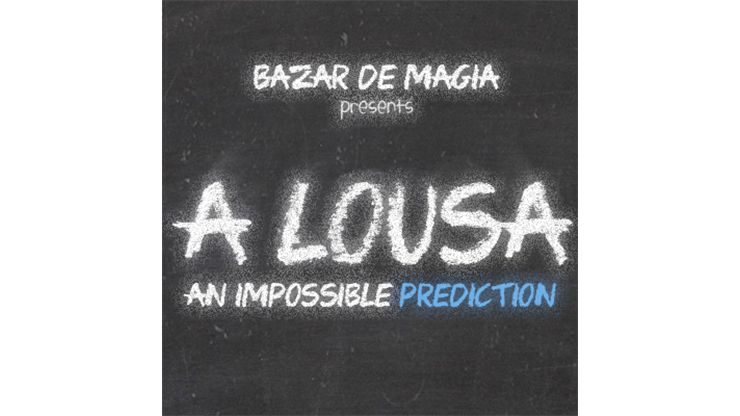 A Lousa (Extra Gimmicks) by Alejandro Muniz - Trick A Lousa (Extra Gimmicks) by Alejandro Muniz - Trick
