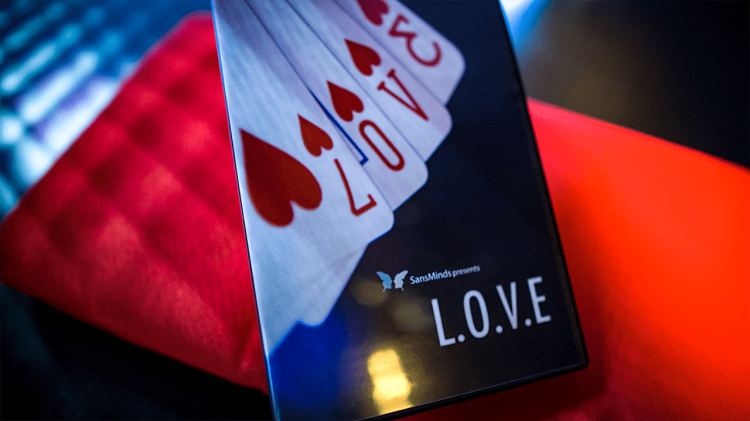 (image for) L.O.V.E (DVD and Gimmick) by SansMinds - DVD - Click Image to Close