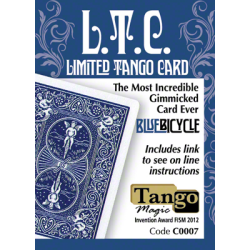 (image for) Limited Tango Card Blue (T.L.C.) (C0007 ) by Tango - Trick