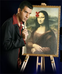 (image for) Mona Lisa 2 by Sagiv Levy - Trick
