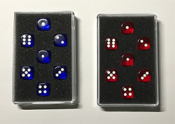 (image for) Prediction Gimmicked Dice Blue (7 Dice) by Kreis - Trick