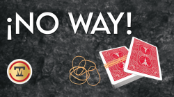 (image for) No Way! (Gimmicks and Online Instructions) by Marcel and Tango Magic - Trick