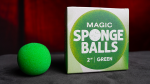 (image for) Magic Sponge Balls 4PK GREEN 2" by Murphy's Magic