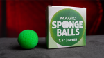 (image for) Magic Sponge Balls 4PK GREEN 1.5" by Murphy's Magic