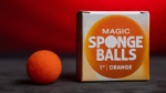 (image for) Magic Sponge Balls 4PK ORANGE 1" by Murphy's Magic