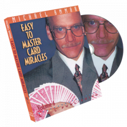 (image for) Easy to Master Card Miracles Volume 6 by Michael Ammar - DVD