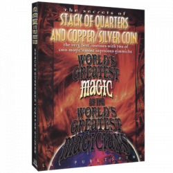 (image for) Stack Of Quarters And Copper/Silver Coin (World's Greatest Magic) video DOWNLOAD