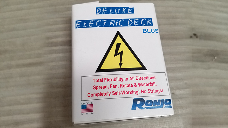 (image for) ELECTRIC DECK DELUXE (Blue) by Ronjo - Trick - Click Image to Close