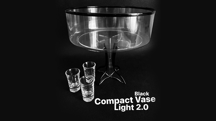 (image for) Compact Vase Light BLACK by Victor Voitko - Trick - Click Image to Close