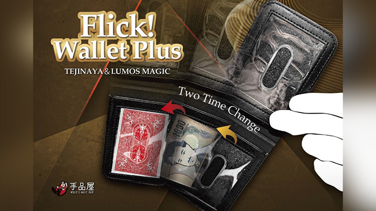 (image for) Flick! Wallet PLUS by Tejinaya & Lumos - Trick - Click Image to Close