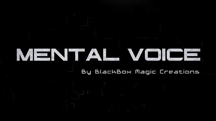 (image for) Mental Voice by BlackBox Magic Creations - Click Image to Close
