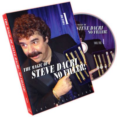 (image for) No Filler: Magic of Steve Dacri (Volume 1) - DVD - Click Image to Close